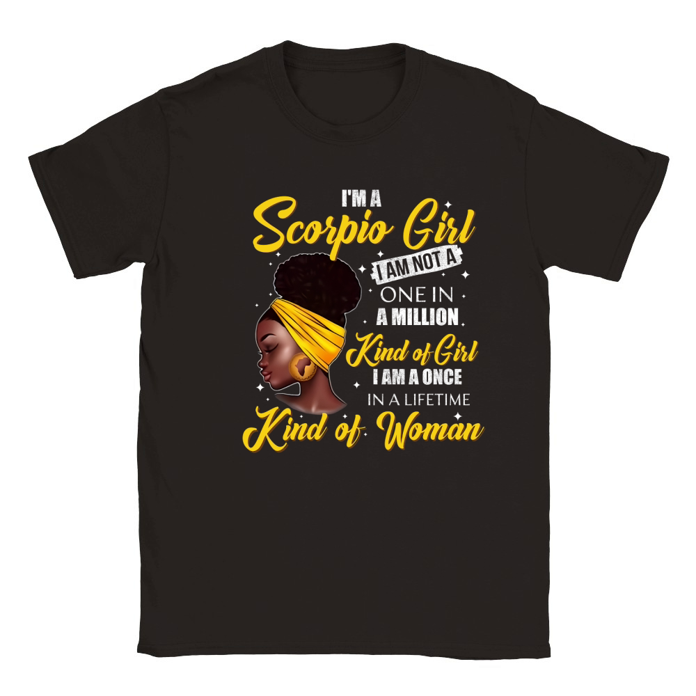 IM A SCORPIO GIRL Classic Kids Crewneck T-shirt