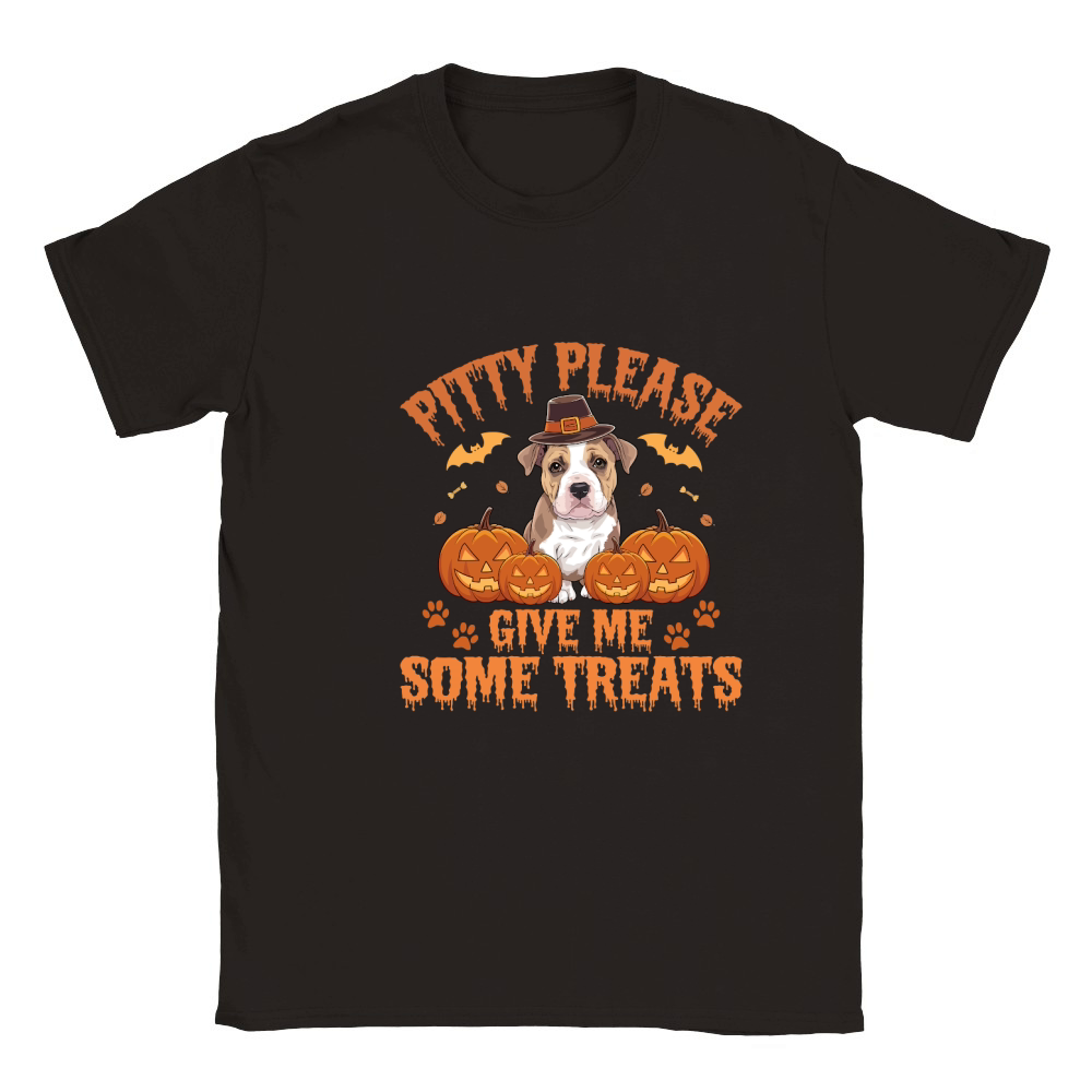 PITTY PLEASE, GIVE ME SOME TREAT Classic Kids Crewneck T-shirt