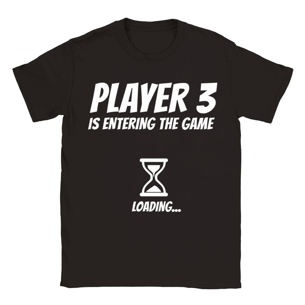 Pregnancy - Player 3 Funny Pregnancy Announcemen Classic Kids Crewneck T-shirt