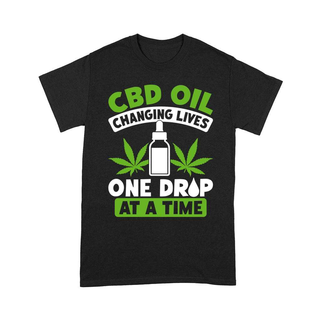 CBD OIL CHANGING LIVES ONE DROP AT A TIME Comfort T-shirt