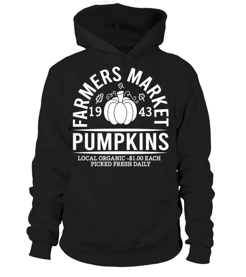 Pumpkins Farmer Market Hoodie Unisex