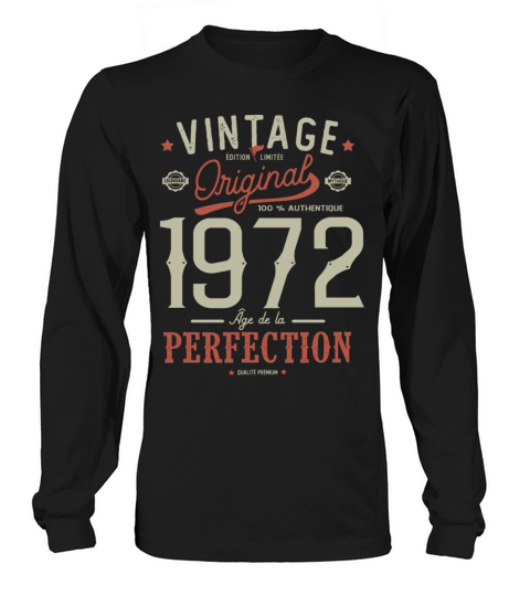 1972 Birthday Sayings 50th Birthday vintage Long sleeved Unisex