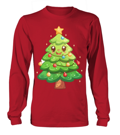 Christmas Tree 05 Long sleeved Unisex