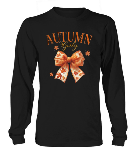 Coquette Fall Autumn Girly Long sleeved Unisex