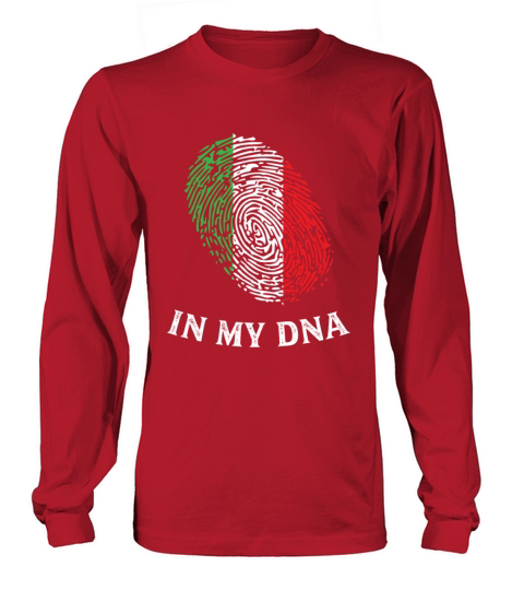 In My DNA Italian Pride Long sleeved Unisex
