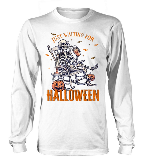 JUST WAITING FOR HALLOWEEN 2 Long sleeved Unisex