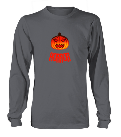 Pumpkin Horror Long sleeved Unisex