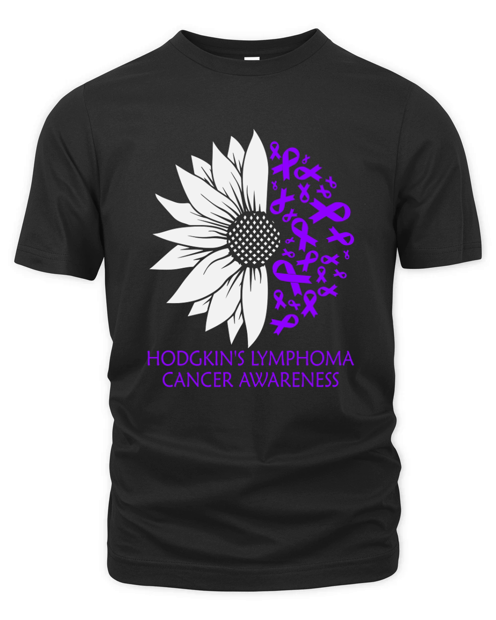 Hodgkins Lymphoma Cancer Awareness 03 Organic Unisex T-shirt