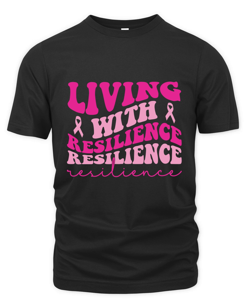 Livingn With Resilience Organic Unisex T-shirt