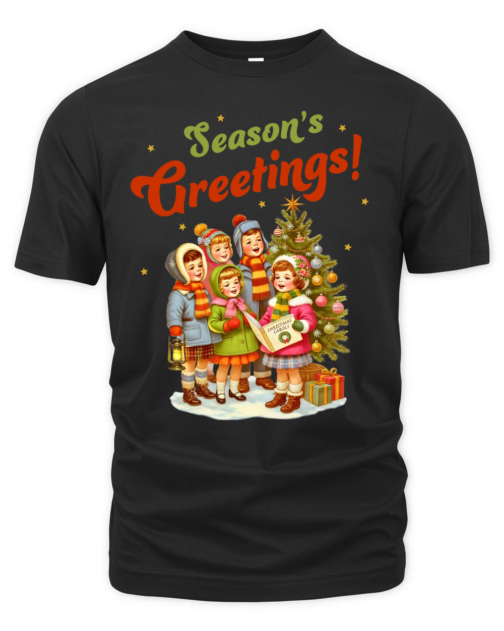 Seasons Greetings Organic Unisex T-shirt