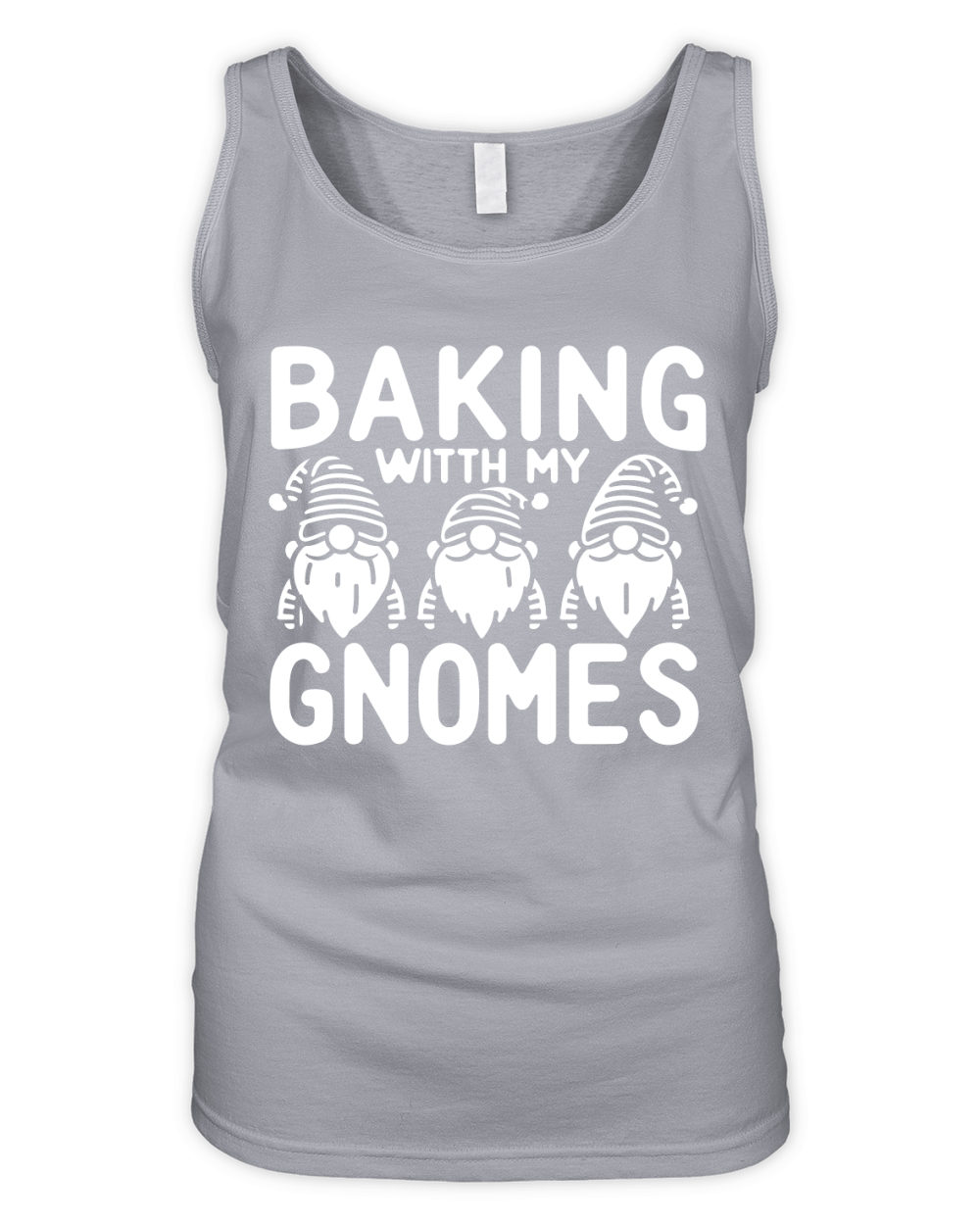 Baking With My Gnomes 3 Organic Women's Tank Top