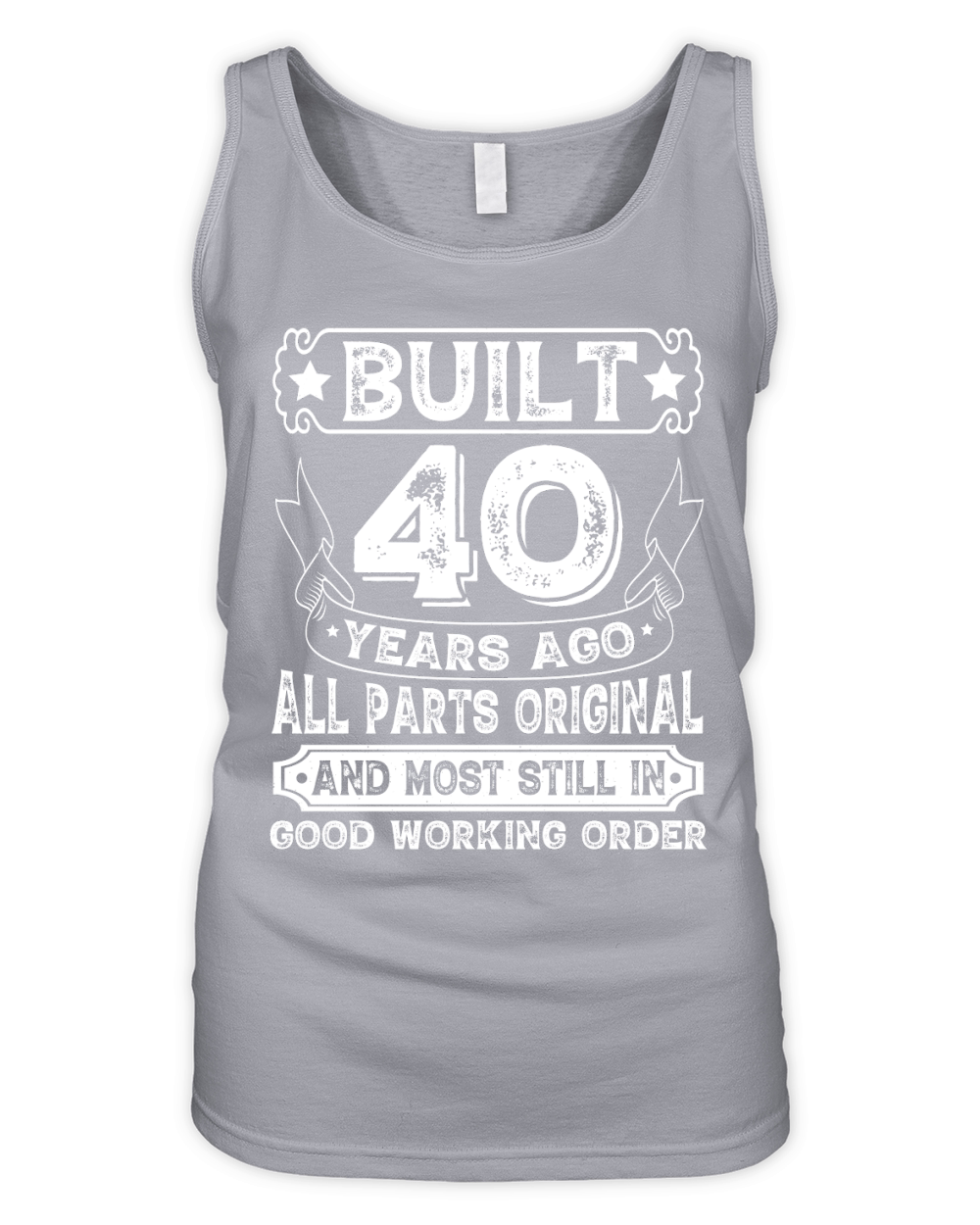 Built 40 Years Ago All Parts Original  (2) Organic Women's Tank Top