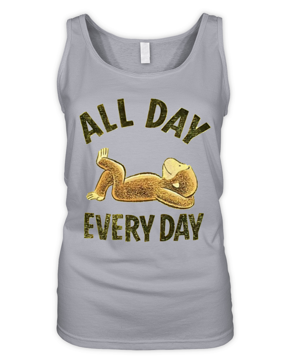 Curious George Day Every Day Organic Women's Tank Top