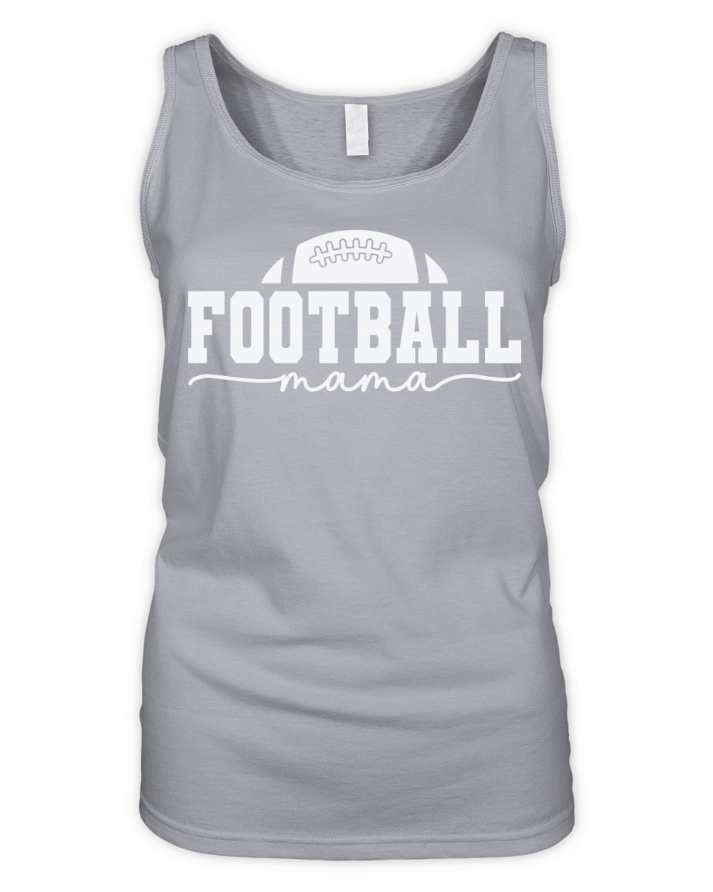 FootballMama 02 Organic Women's Tank Top