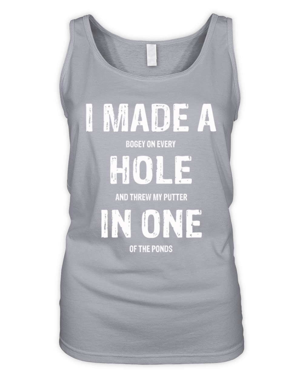 Funny Golf Shirts For Men Women Hole In One Golf Organic Women's Tank Top