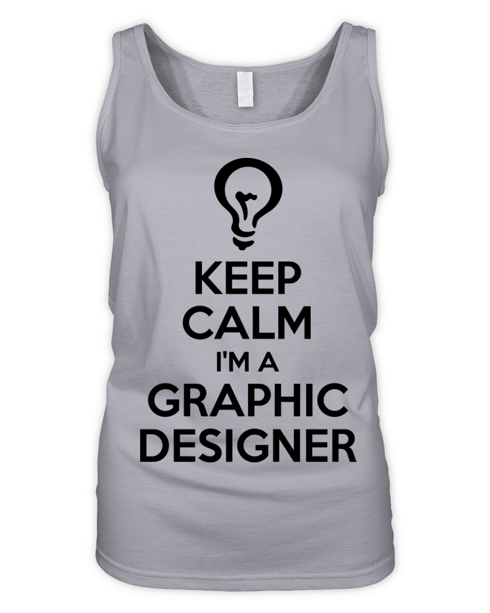 IM A GRAPHIC DESIGNER Organic Women's Tank Top