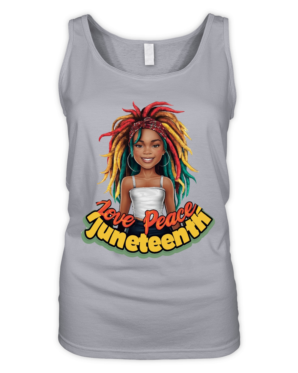 Juneteenth art 3 Organic Women's Tank Top