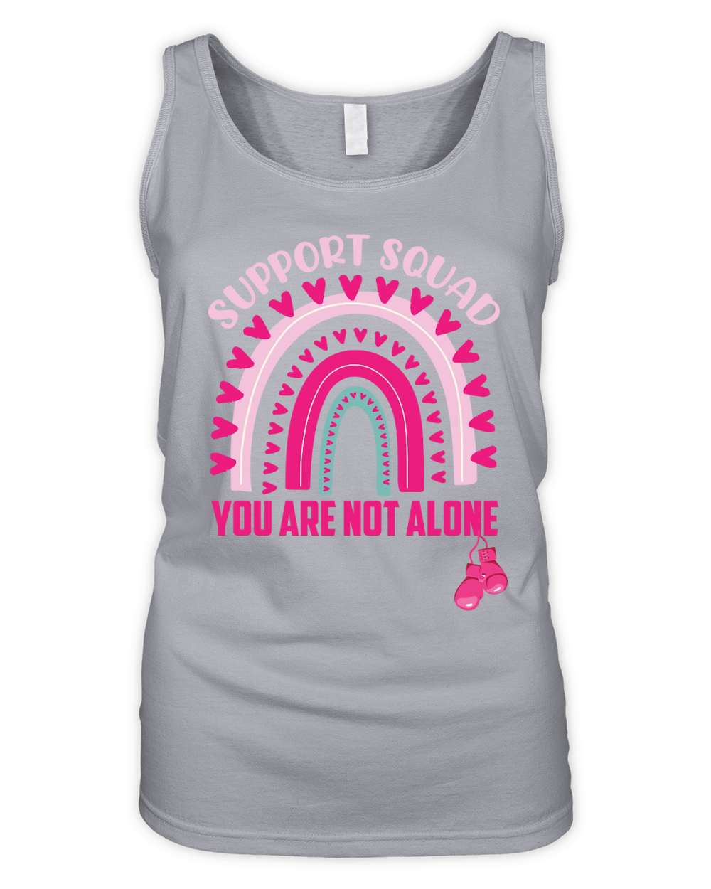 Suppport squad you are not alone Organic Women's Tank Top