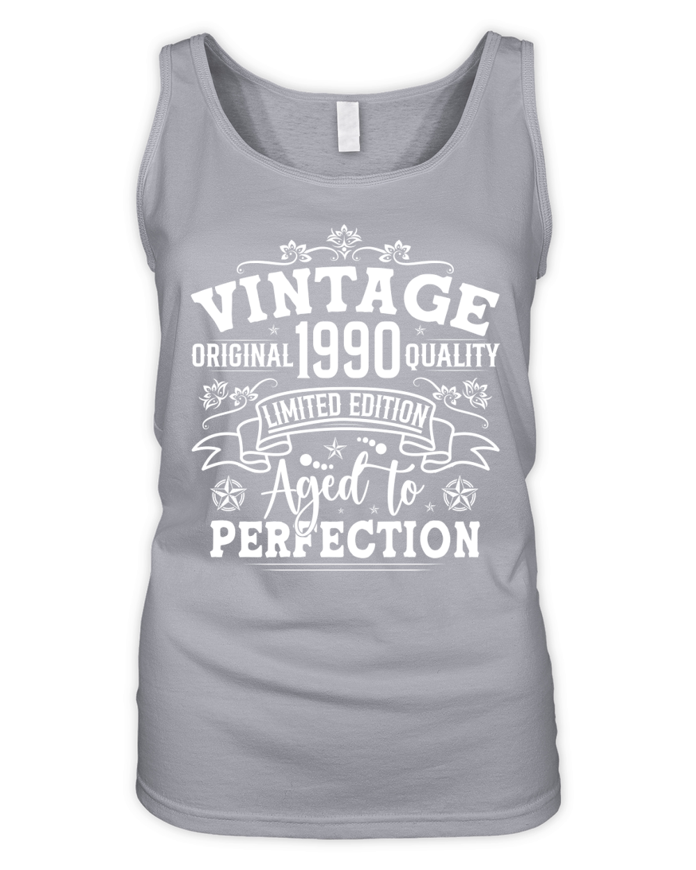 Vintage Birthday TShirt Design Bundle 1990 Organic Women's Tank Top