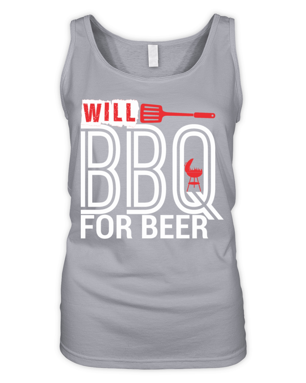 Will BBQ For Beer Barbecue Organic Women's Tank Top