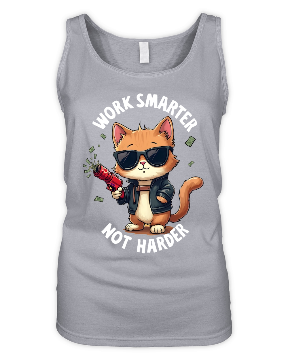 Work Smarter Not Organic Women's Tank Top