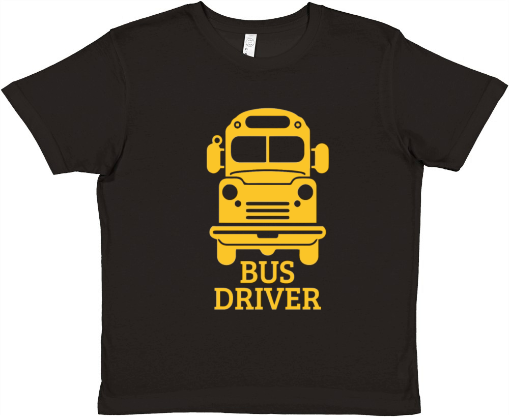 Bus Driver funny tshirt Premium Kids Crewneck T-shirt