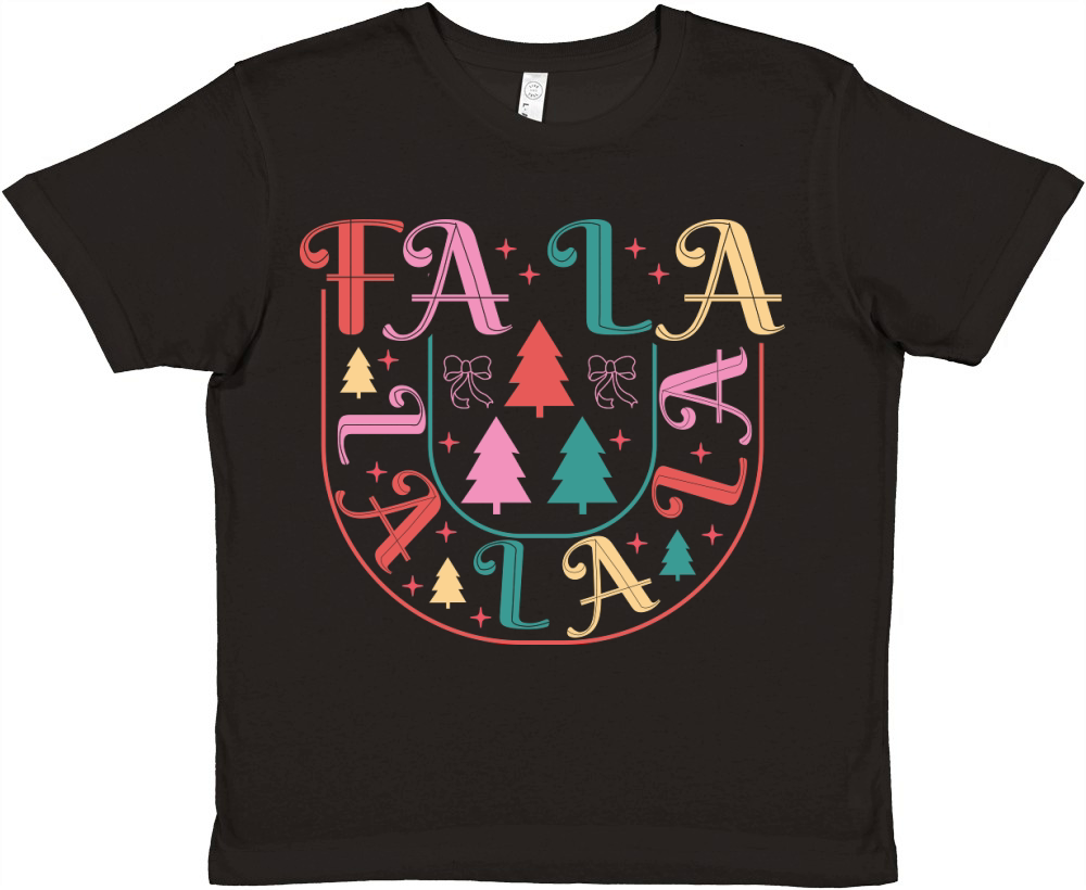 Fa La La La La 4 Premium Kids Crewneck T-shirt