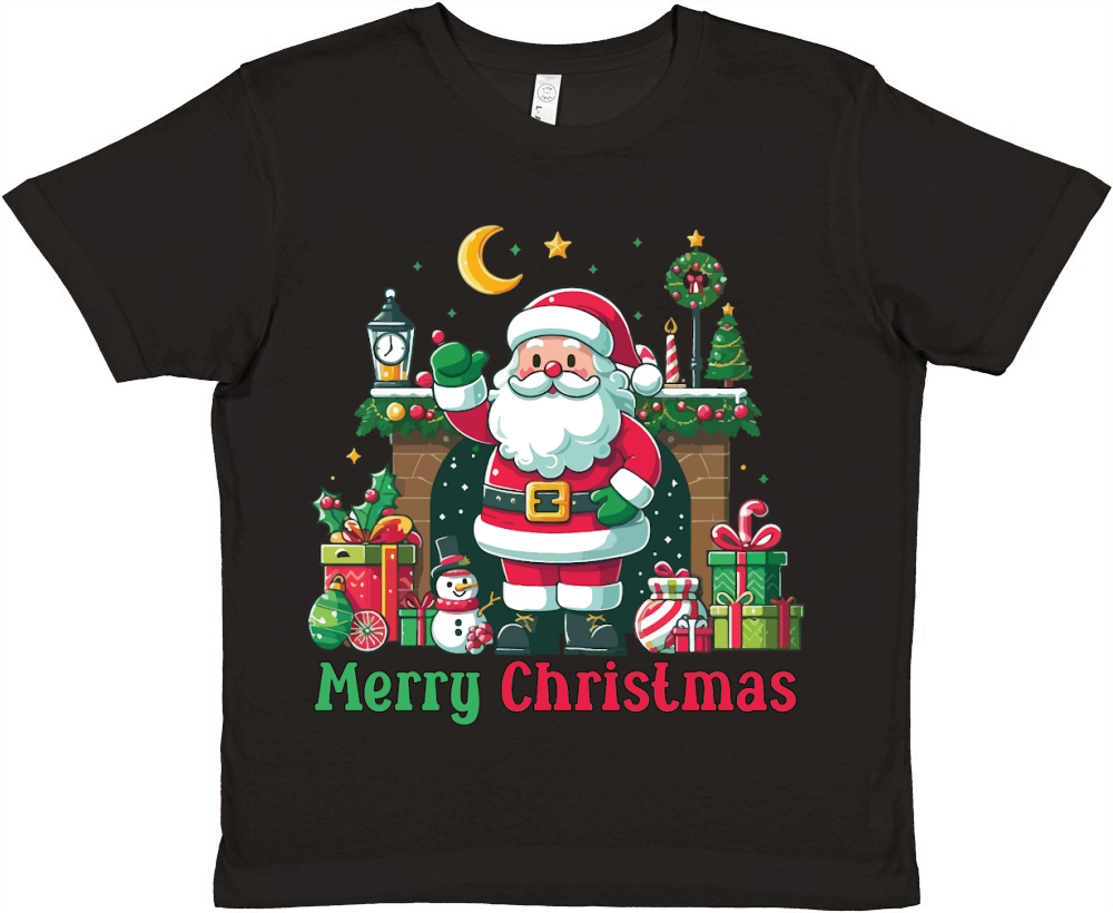 Merry Christmas 15 02 Premium Kids Crewneck T-shirt