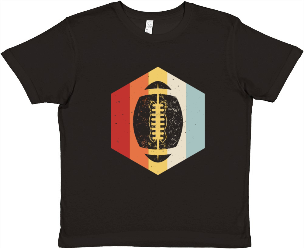 Retro Vintage Rugby Premium Kids Crewneck T-shirt