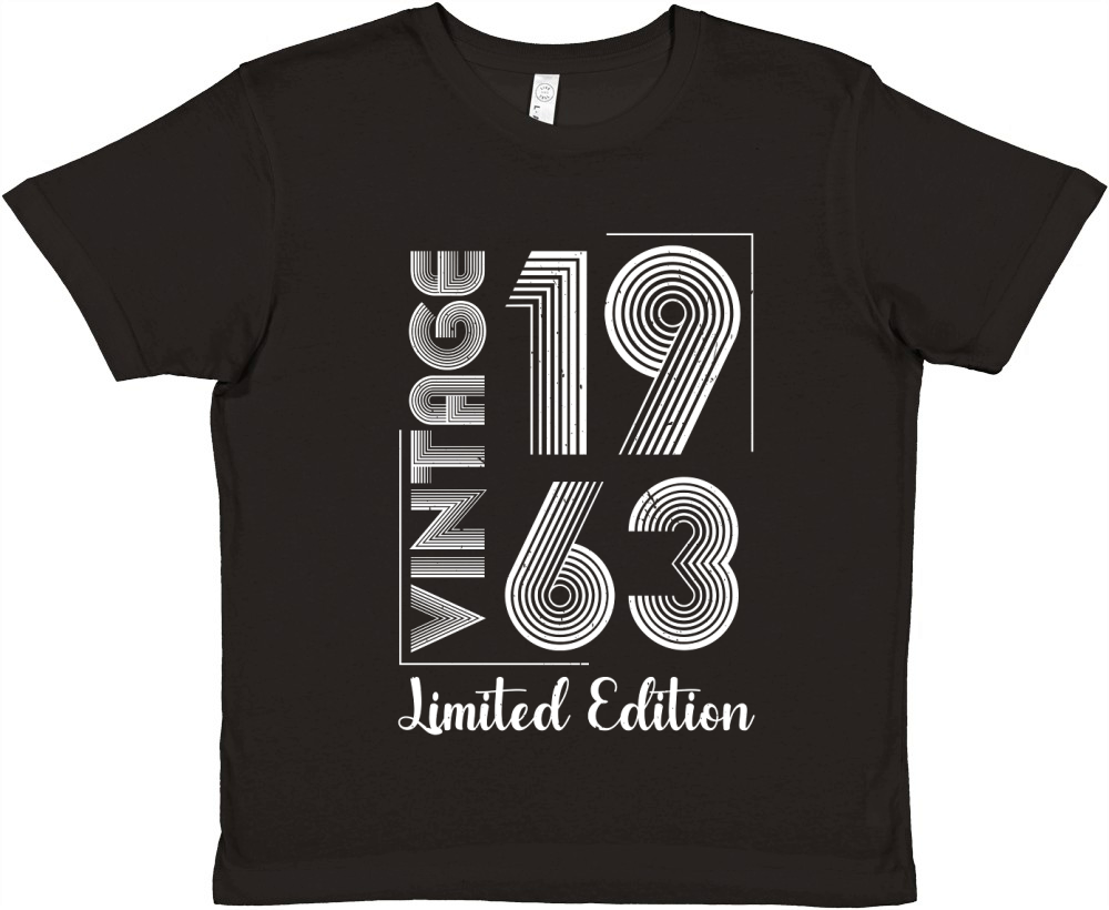 Vintage 1963 Limited Edition Premium Kids Crewneck T-shirt