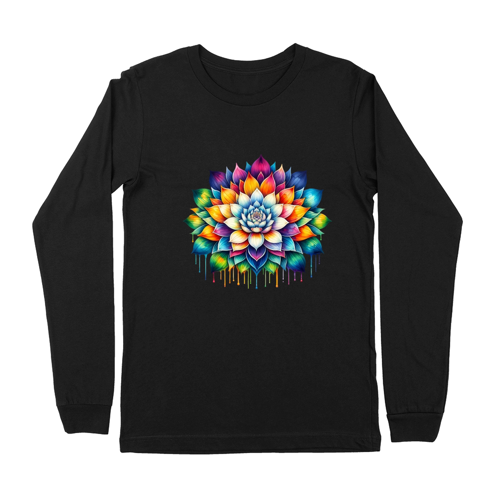 Colorful Mandala Yoga Premium Long Sleeve