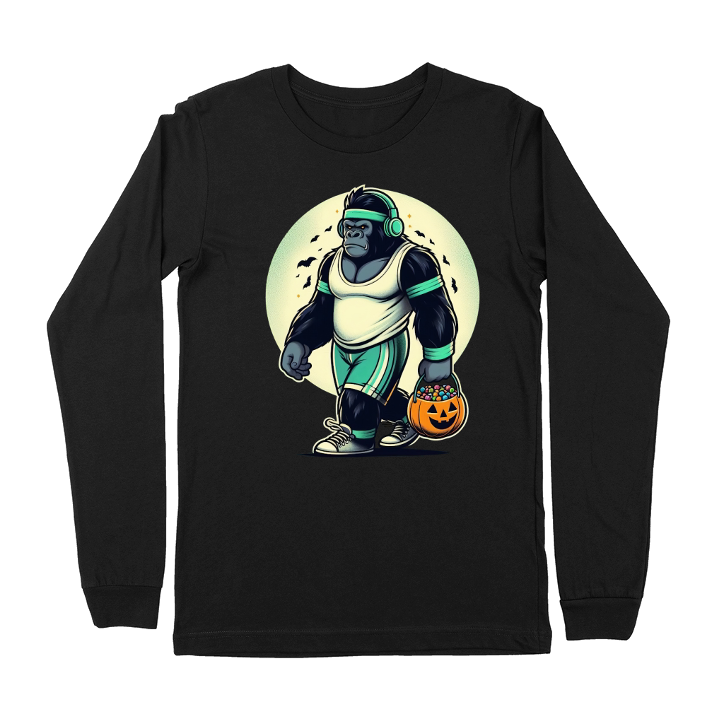 Halloween Gorilla Premium Long Sleeve
