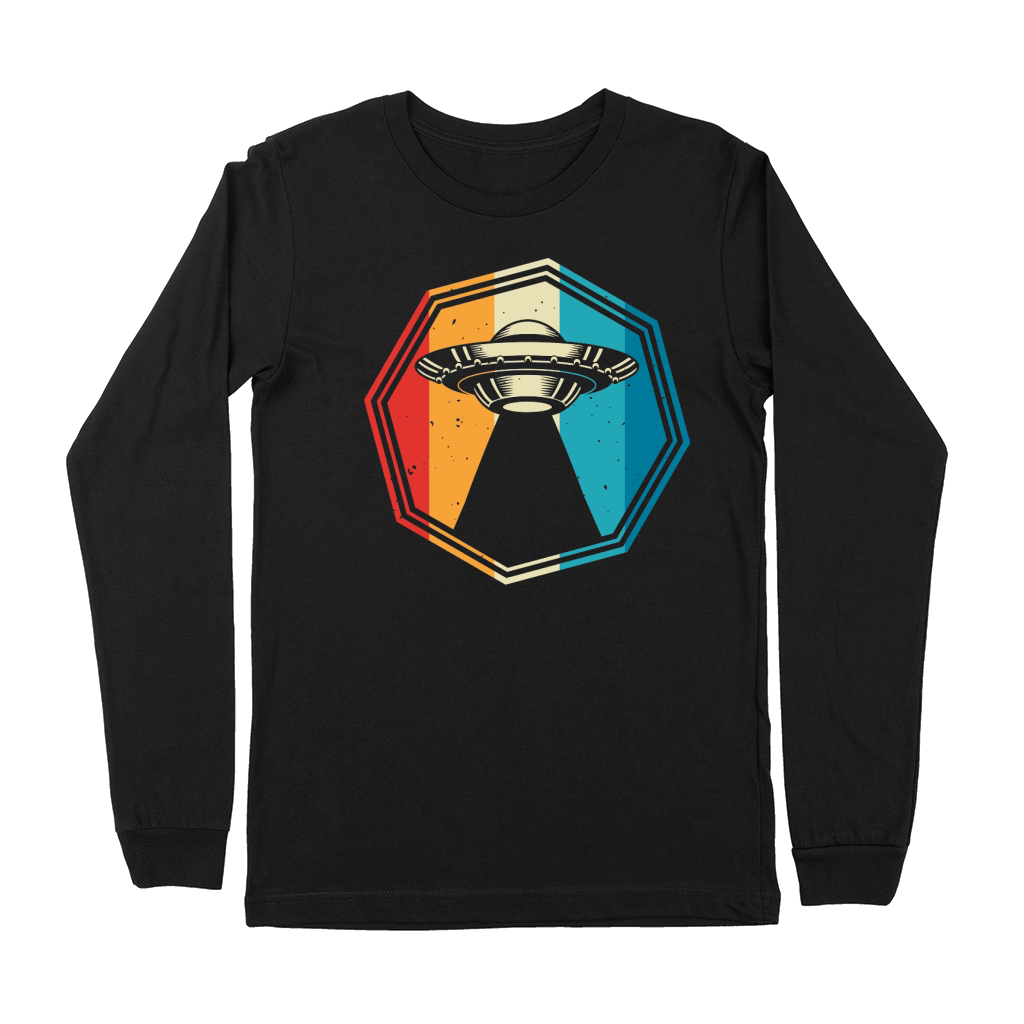 Vintage UFO Alien 7 Premium Long Sleeve