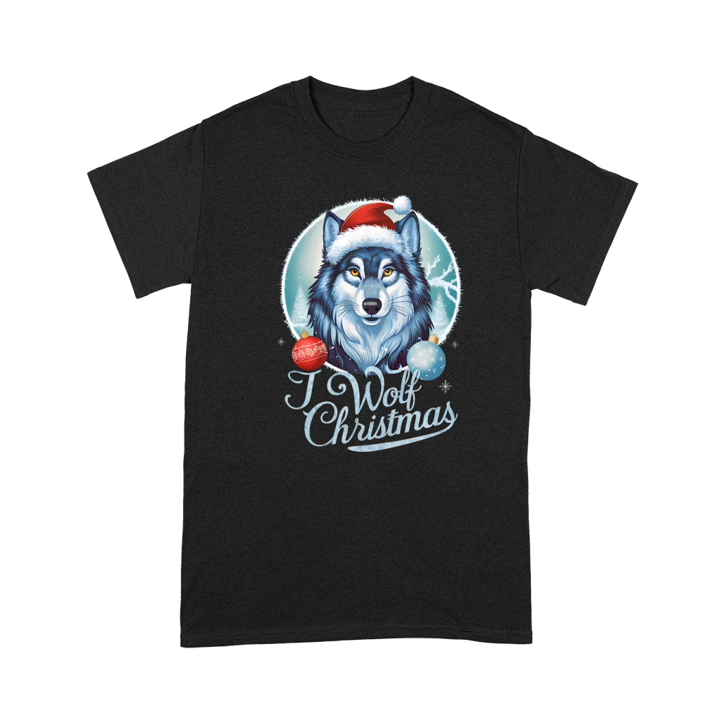I wolf christmas (2) Premium T-shirt