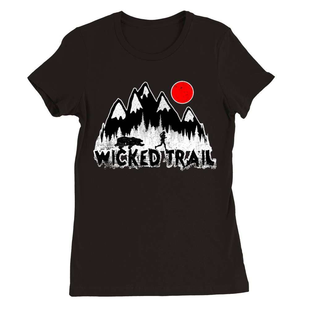 Wicked Trail Premium Womens Crewneck T-shirt