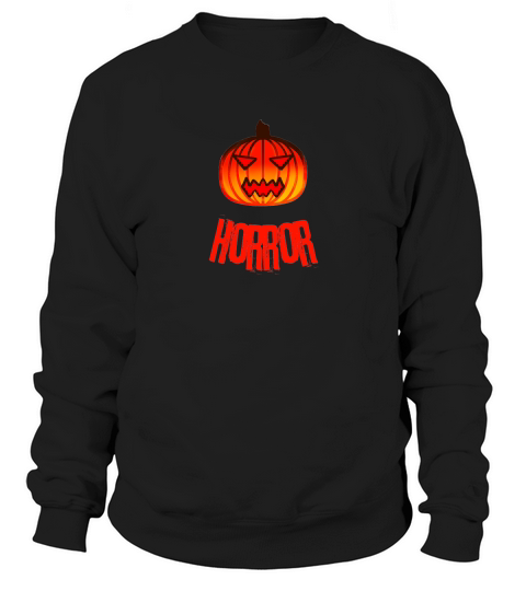 Pumpkin Horror Sweatshirt Unisex