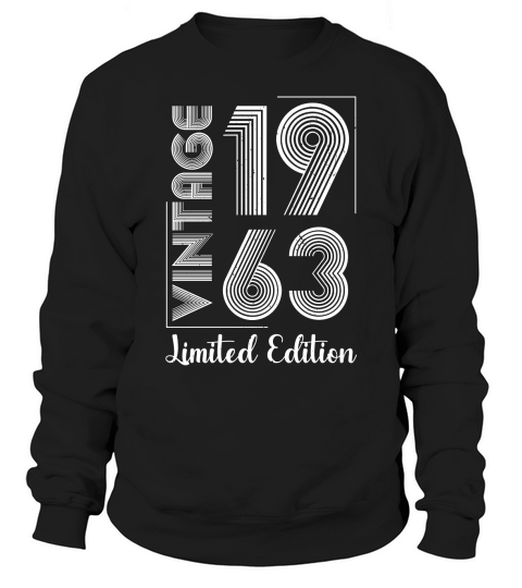 Vintage 1963 Limited Edition Sweatshirt Unisex