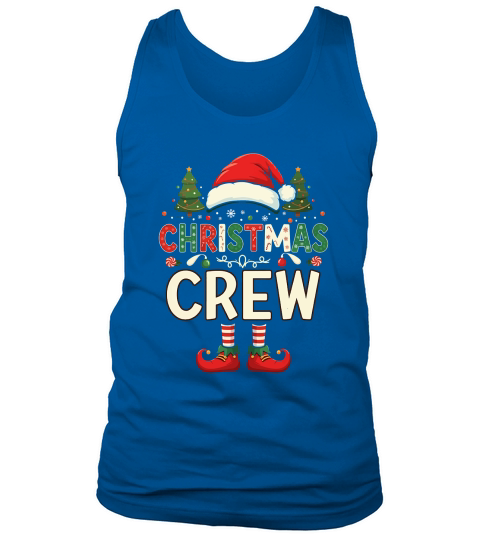 1. Christmas crew Tank Top Unisex