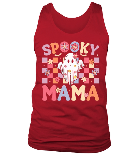 417. Spooky Mama Tank Top Unisex