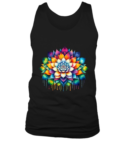 Colorful Mandala Yoga Tank Top Unisex
