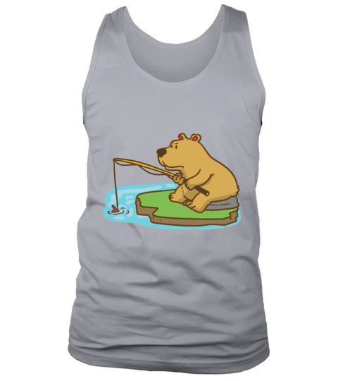 Fish Fishing Gift Fishing Butt fisher Eel Tank Top Unisex