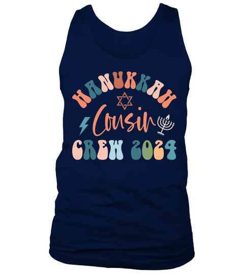 Hanukkah Cousin Crew 2024 10 Tank Top Unisex