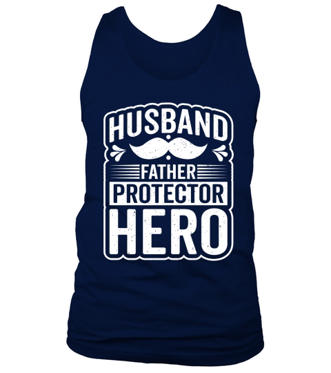 Husband father protector hero 02 Tank Top Unisex