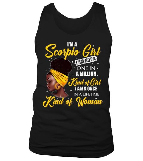 IM A SCORPIO GIRL Tank Top Unisex