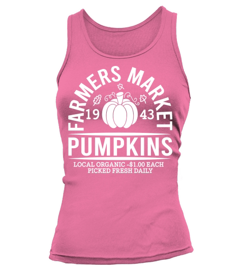 Pumpkins Farmer Market Tank top Woman
