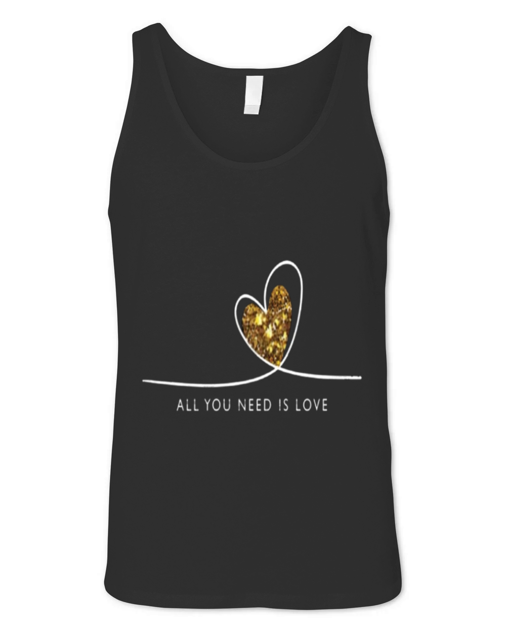 all you need is love - valentines day Unisex Jersey Tank