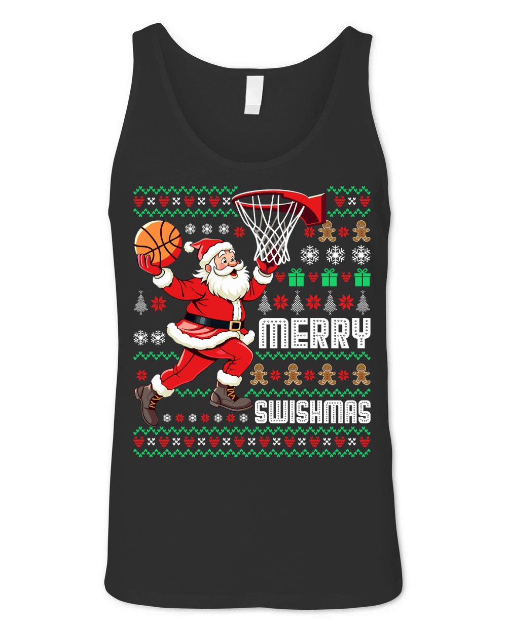 merry swishmas Unisex Jersey Tank