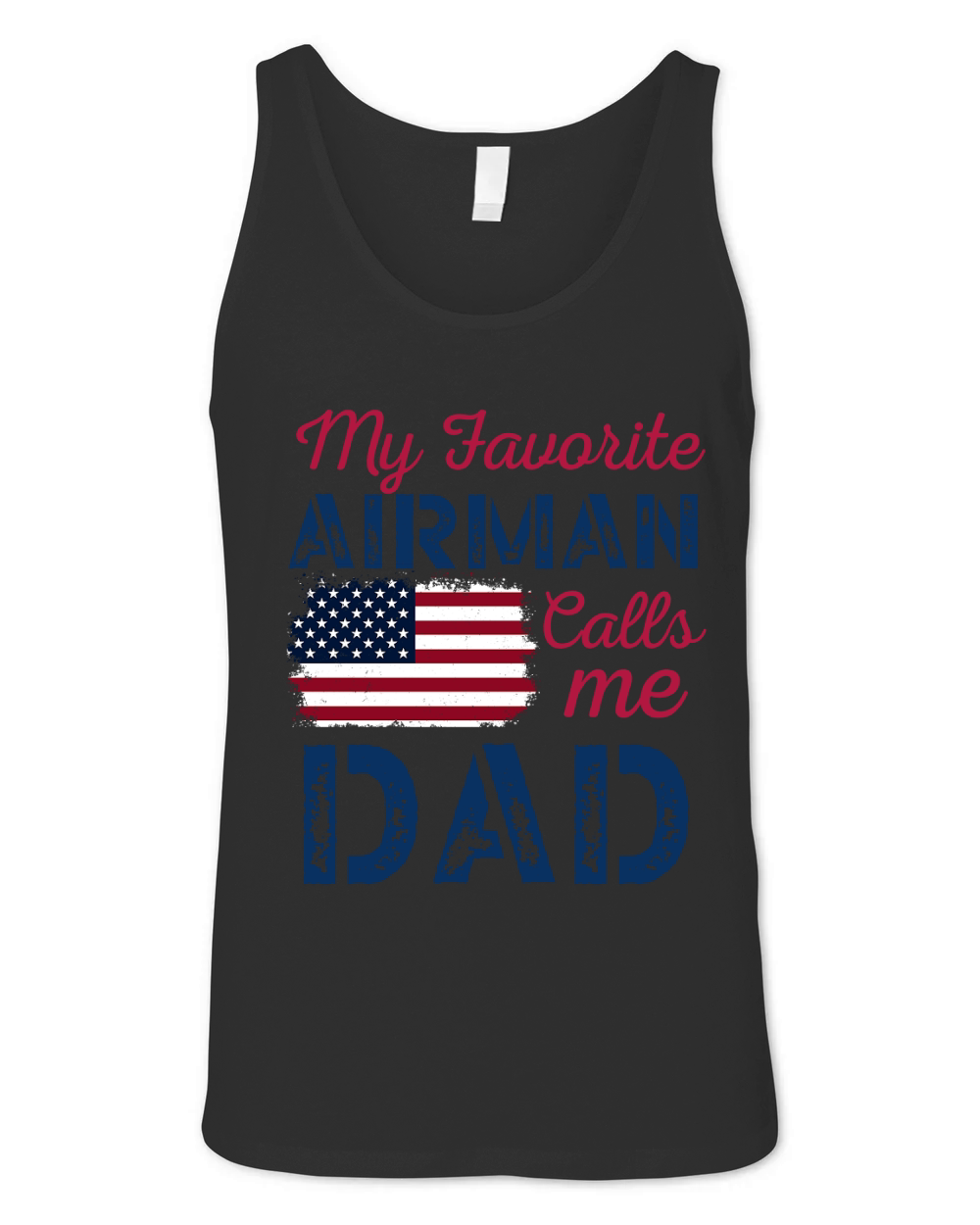 My favorite airman Calls me 06 Unisex Jersey Tank