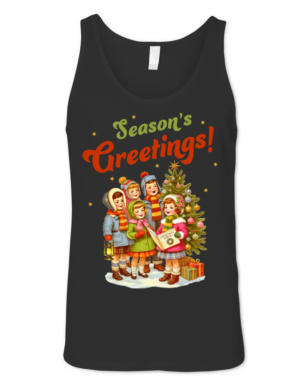 Seasons Greetings Unisex Jersey Tank