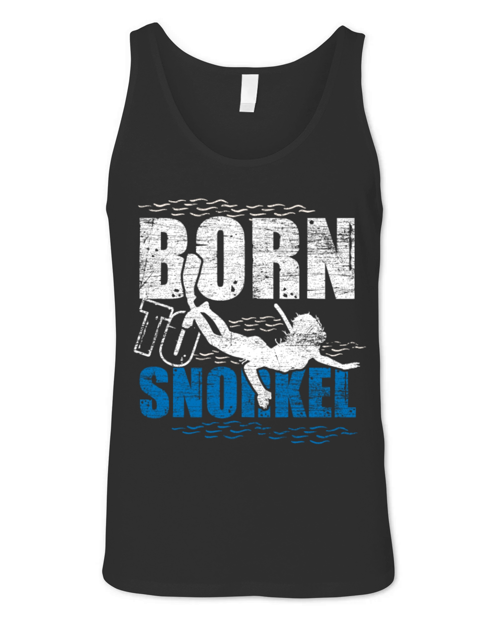 Snorkeling Snorkeler Unisex Jersey Tank
